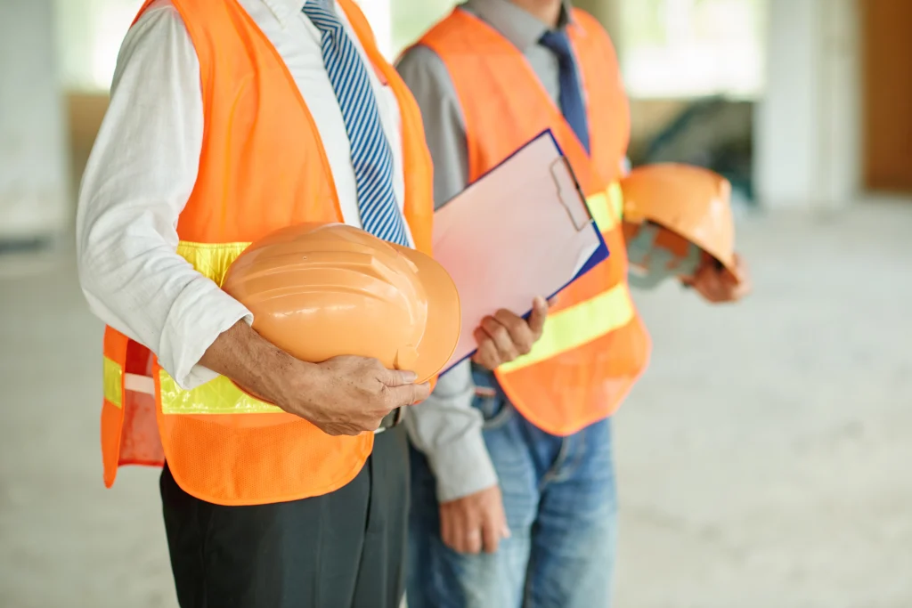 responsabilidades pela segurança numa obra em Portugal, explicando os principais intervenientes no setor da construção civil.